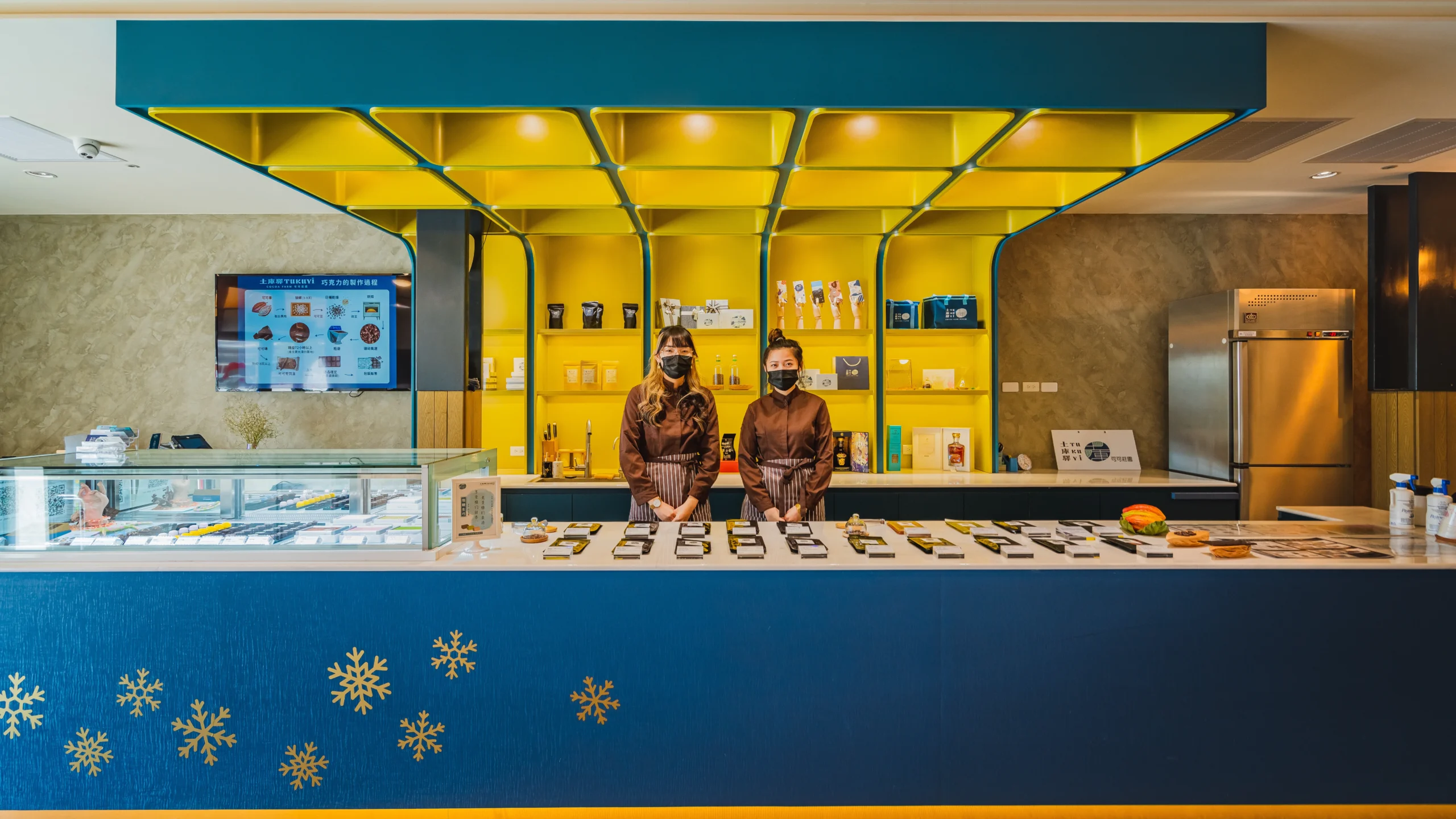 巧克力門市-櫃台